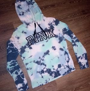 🔴SOLD🔴VS PINK Tie-Dye Hoodie